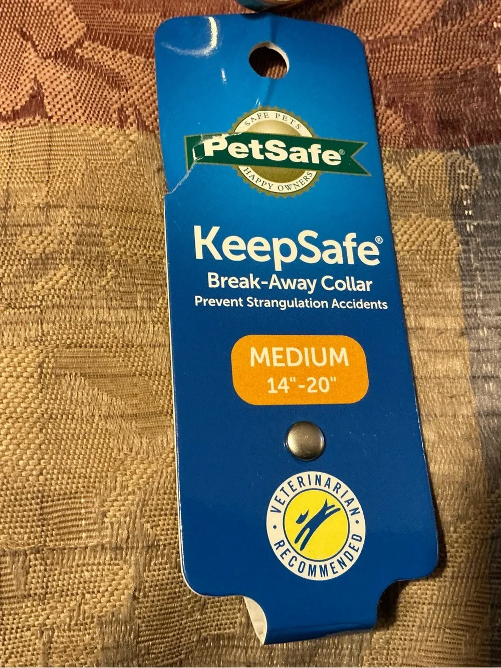 PetSafe Blue Break-Away Dog Collar with Metal D-Ring